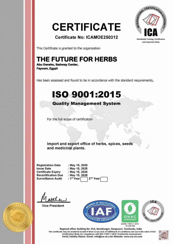 ISO 9001-2015 (Quality Management System)​